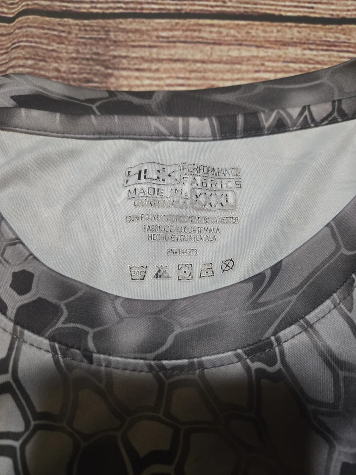 Camisa Huk Performance Para Hombres 3XL Manga Larga Big Rock Pesca Marlin Torneo Foto 2 de 4