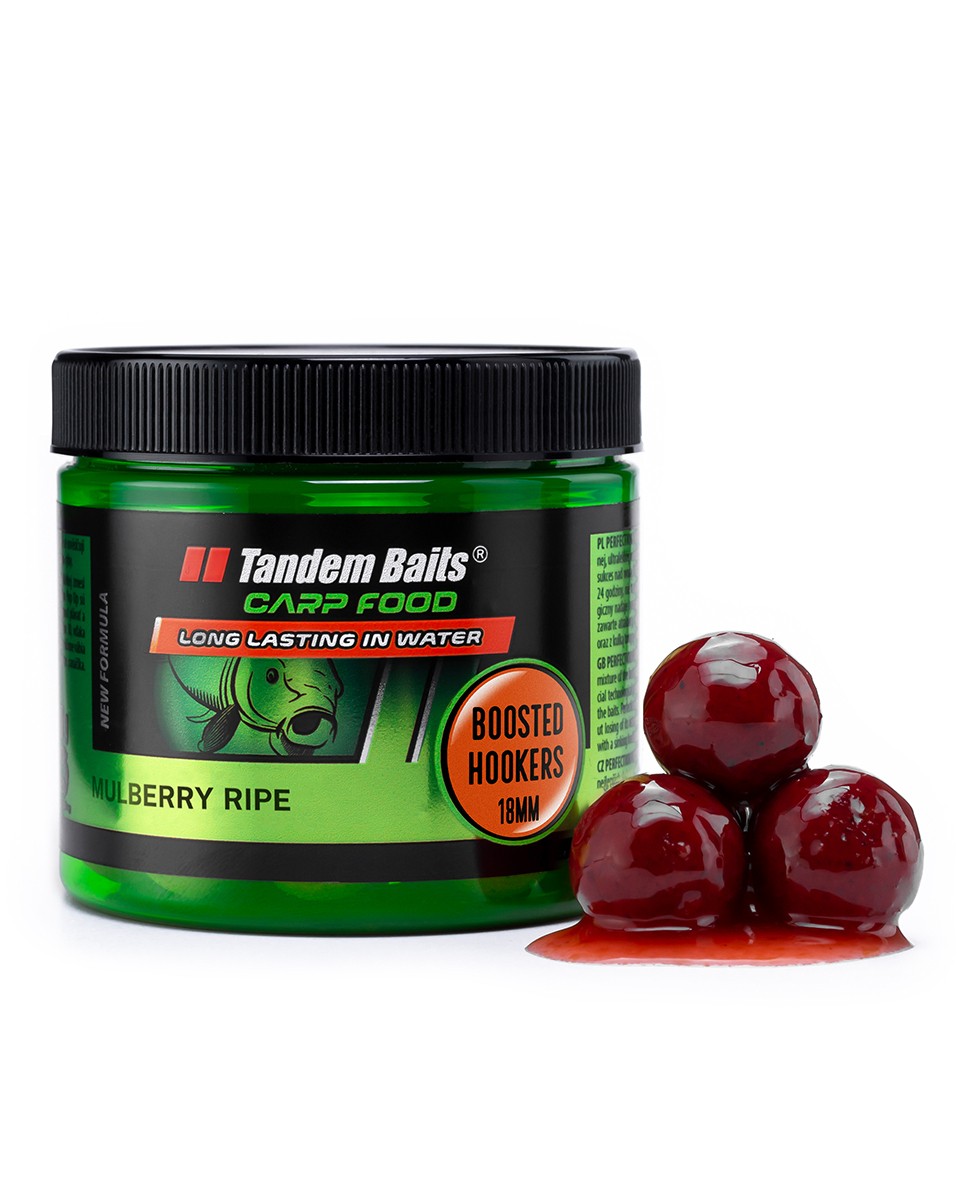 Tandem Baits Boilies Boosted Hookers CF 18 mm–300 g Mora Matura