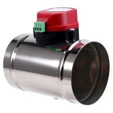 220V Stainless Steel Electric Damper Electric Air  Motorized Check  for3800
