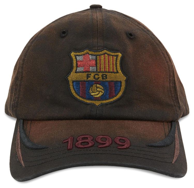 Travis Scott x FC Barcelona 1899 Distressed Hat Cactus Jack 100% Authentic