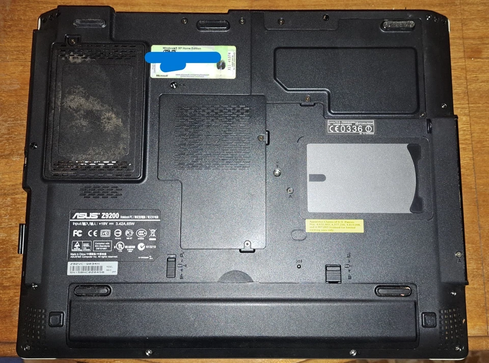 ASUS Z9200VC notebook 2006 non funzionante - Bild 3 von 4