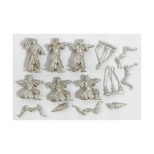 Gamezone Fantasy Mini 28mm Elven Veteran Archers Collection #3 NM