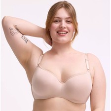 Torrid NEW 360 Back Smoothing Lightly Lined Full Coverage Balconette Bra 54B