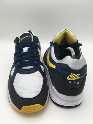 Nike Air Span II Midnight Navy Tour Yellow AH8047-401 UK 11 US 12 EU 46