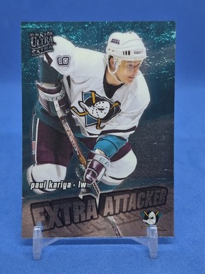 1995-96 Fleer Ultra Extra - Extra Attacker Paul Kariya #11