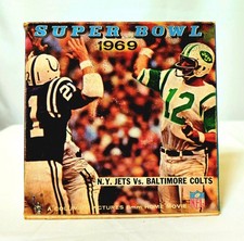 Super Bowl 1969 8mm Film New York Jets Vs. Baltimore Colts NFL Football