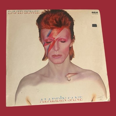 DAVID BOWIE Aladdin Sane 1973 1981 German First Cut NM/VG LP RCA Intl