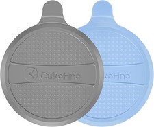 Silicone Drain Stopper,6" Diameter Bathtub Flat Suction 2 Pack, Multicolor