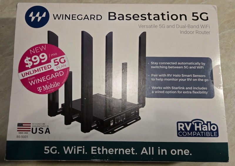 Winegard Basestation 5G BS-5G01 Router