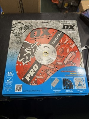 Ox Tools OX-PU10-14 14'' Continuous Edge Diamond Circular Saw Blade 1 (HPB026467)
