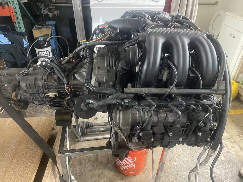 2005 - 08 Porsche Boxster Cayman 987 2.7 Engine + 5spd Gearbox Fresh Heads OEM - Image 2 of 4