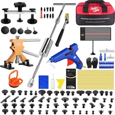 PDR Car Body Dent Puller Bridge Lifter Tool Paintless Hail Remover Repair Kit US