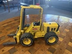 Tonka Vintage Pressed Steel Forklift Yellow Black Construction Vehicle