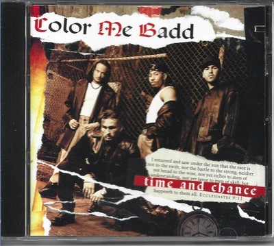 Time and Chance by Color Me Badd (CD, Nov-1993, Giant (USA))  - VG -