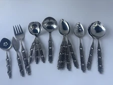Oneida Community VIOLA/VOILA 15 Serving Pieces Stainless Flatware 