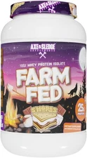 Axe & Sledge Farm Fed 100% Whey Protein Isolate 28svg S'mores Limited Edition