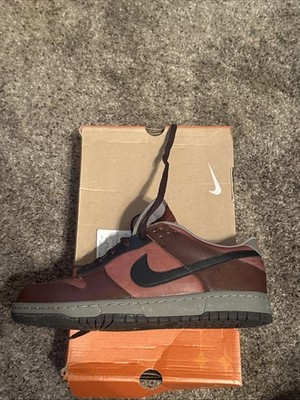 Nike Dunk Low Pro Baroque Brown/ Black red-wood size 9.5
