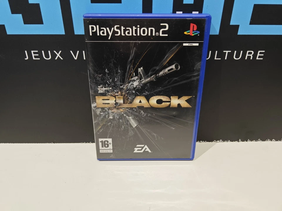Black playstation 2 complet TBE, photo 1 sur 3