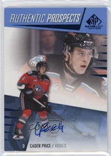 2023-24 Upper Deck SP Game Used CHL Edition Blue Auto Caden Price #55 Auto 1ik9