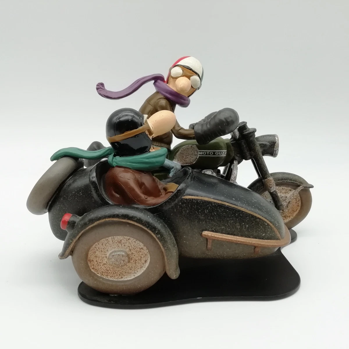 JOE BAR TEAM WALTER COULEDE BIKE SUZUKI 750 GT ROCA 1/18 FIGURINE