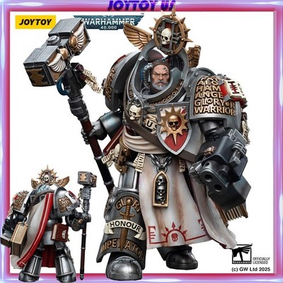 JOYTOY Warhammer 40k 1/18 Action Figures Grey Knights Grand Master Voldus Model