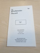 Martyn Lloyd Jones 2 Peter 1v19-21 Westminster Record March 1976 Rare Collectibl