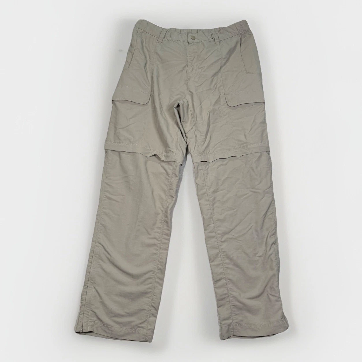 The North Face Pants Mens Sz L Paramount Convertible Cargo 36x33 Beige