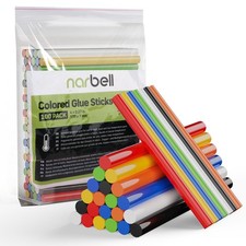 Mini Hot Glue Sticks in Vibrant Colors (100 Pcs), 0.27" Diameter and 4" Long ... 0.25 per gallon
