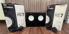 Yamaha HS7 6.5" Powered Studio Monitor 2-way Active Bi-Amp XLR/TRS SPB-CA 351482