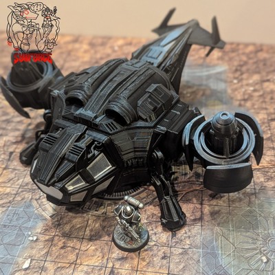 The Dragonfly Dropship - For Wargames - Warhammer 40k