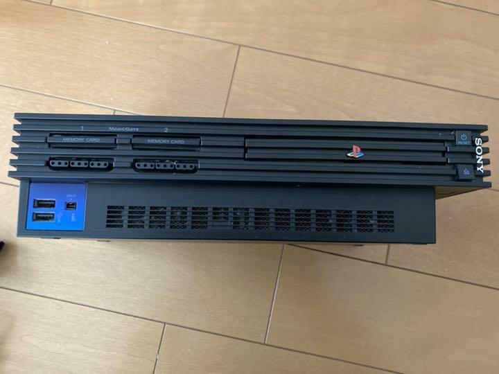 Sony PlayStation2 PS2 black SCPH-30000 Console controller
