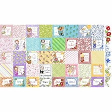 Joy Journey Religious Fabric / 24" X44" Panel / Cotton Loralie Designs