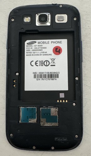 Samsung Galaxy S3 16GB Blau GT-I9300 Defekt Teilespender - Platine Kamera Etc Ok