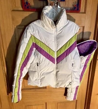 L.E.I.  Puffer Jacket Converts to Vest ⭐️Y2K⭐️ Down Filled ⭐️Large⭐️