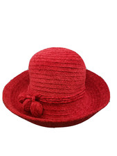 Vintage Red BETMAR Bucket Hat New York Soft