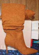 JustFab KHLOY SLOUCH Heel Bootie  Size 12