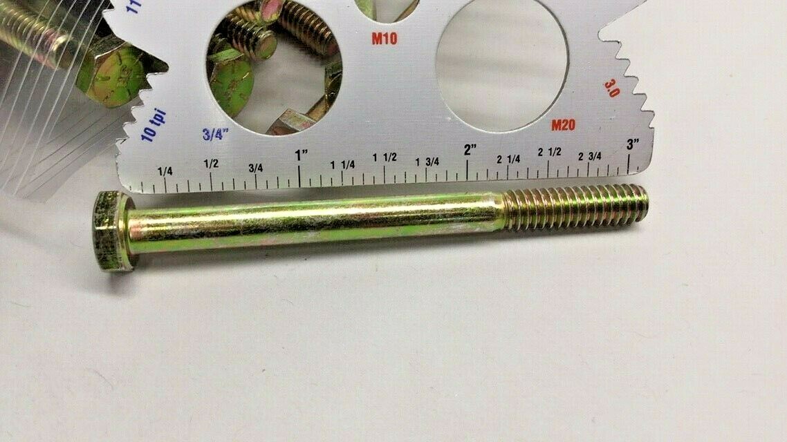 JH JKR04096-20 Hex Head Cap Screw 1/4-20 x 3 JH JKR04096-20 Hex Head Cap Screw 1/4-20 x 3