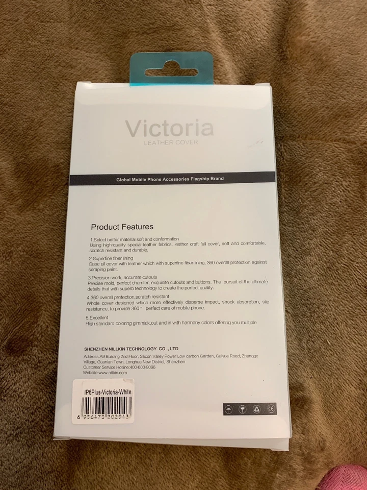 Nillkin Victoria Premium Fashion Leather Case - iPhone 6/6s plus - white - Image 4 of 4