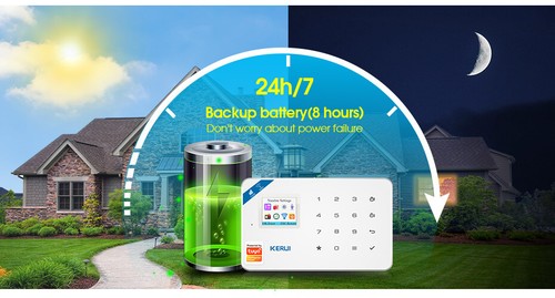 WIFI Tuya APP GSM Security Alarm System Home Anti-theft Burglar Motion Detector - Picture 39 of 48