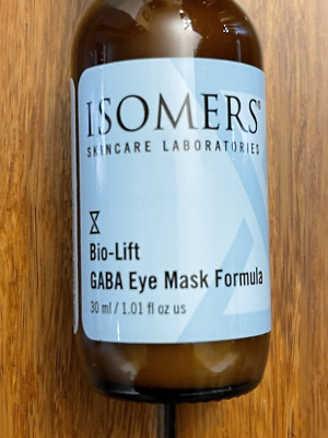ISOMERS Bio-Lift GABA Eye Mask Formula 30 ML 1.01 FL Oz Sealed