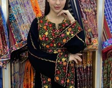 Thobe Kaftan Top Embroidered Luxury Fashion Parties and Occasions custom dress