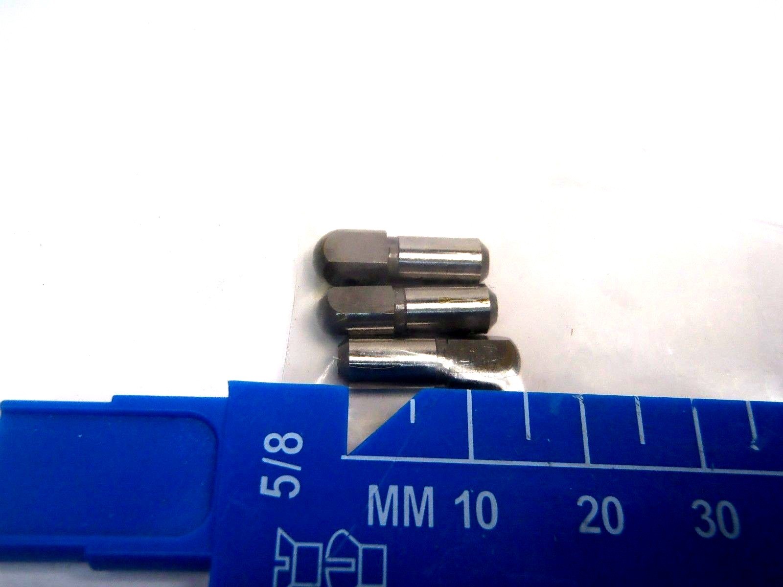 Lot of (3) Misumi KFQDPH5P6L10B4 Spherical Large Diamond Head