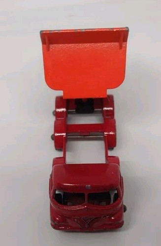 Auto giocattolo vintage 1963 Lesney Matchbox n. 17 Hoveringham Tipper Dump Truck anni 60 - Foto 5 di 7