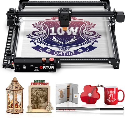 Ortur Diode Laser Master 2 Pro-S2-LU2-10A Laser Engraver, 10W (Factory Sealed)