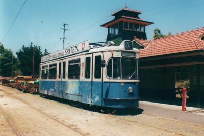 Original Real Photo Gondrellplatz Munich Tram at Loftus Sydney Tramway Museum