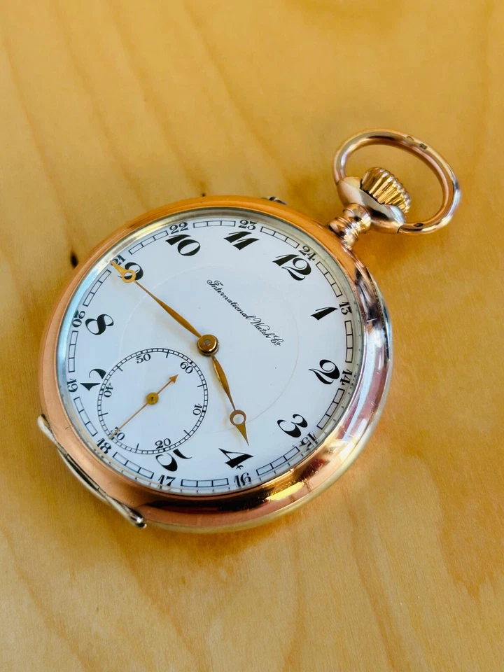 2T321 Antique IWC silver pocket watch, cal: H6 / 31457 — 第 2/4 张图片