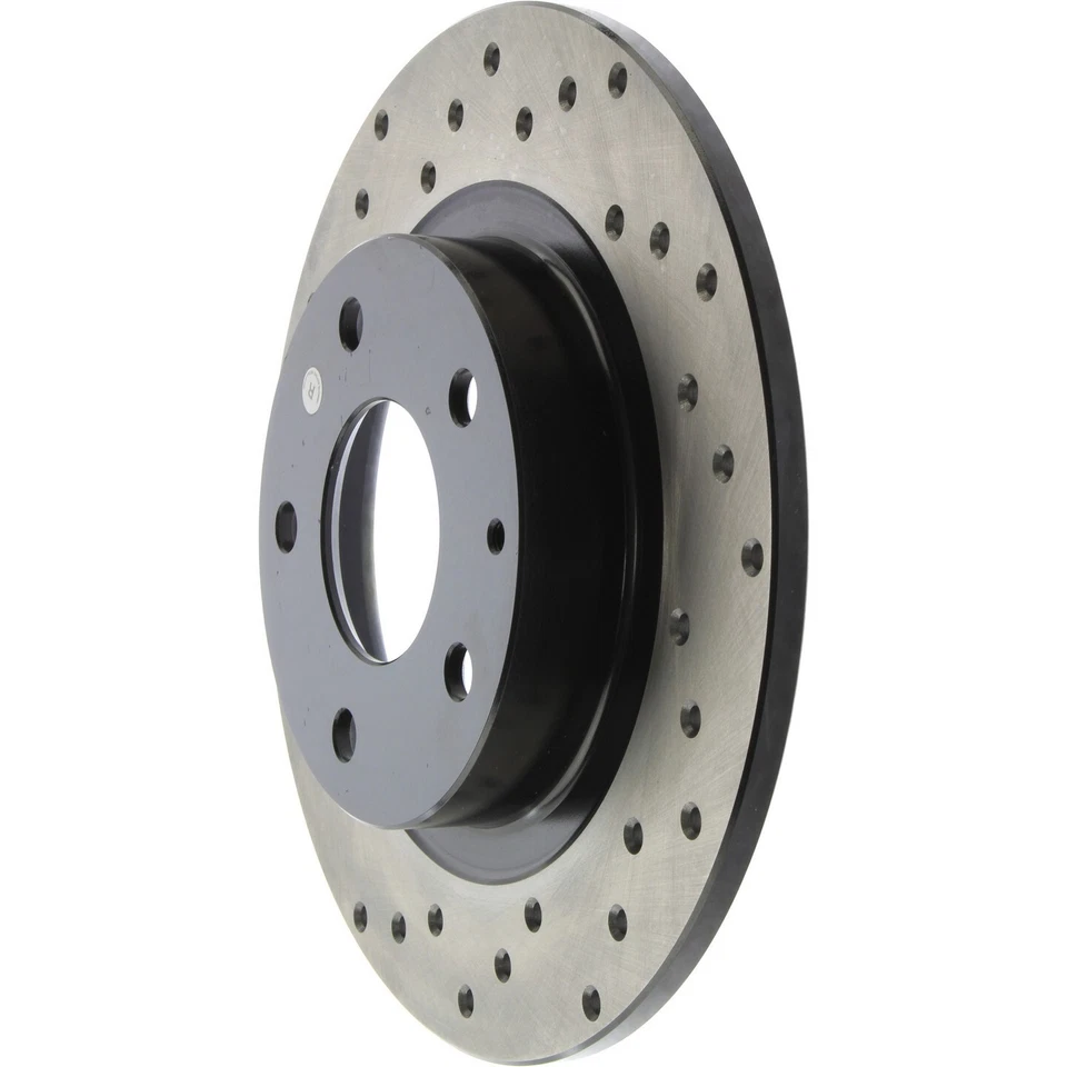 Par de rotores de freno de disco Stoptech trasero para Mazda 6 2014-2021 (45556) Foto 4 de 4