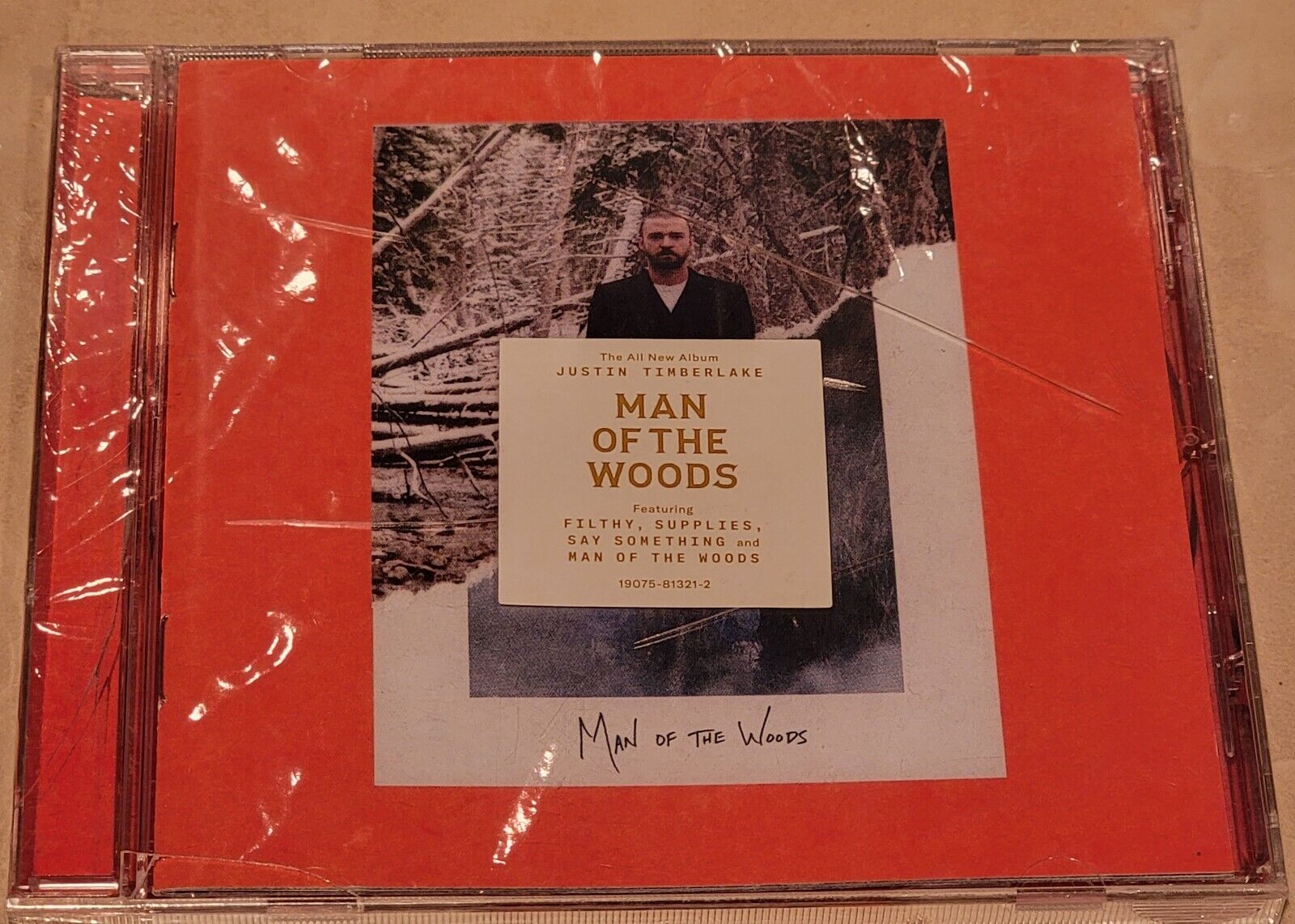 NEW! JUSTIN TIMBERLAKE  MAN OF THE WOODS CD Sealed 2018 RCA Records "Filthy"