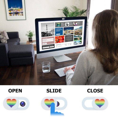 3 PCS Kameraabdeckung Webcam-Abdeckung Für Laptop Webcam-Abdeckfolie Desktop - Bild 7 von 12