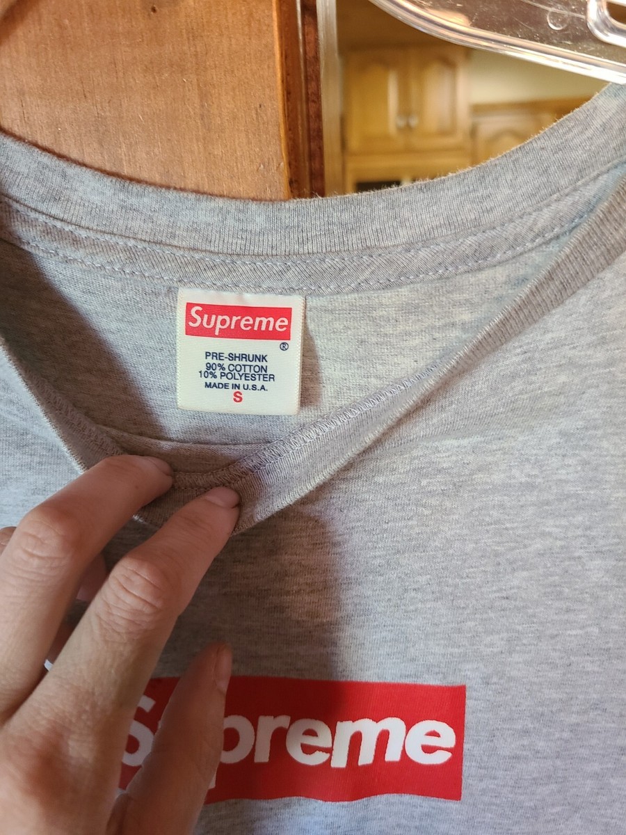 Grey Supreme 20th Anniversary Supreme Tee Supreme 20th Anniversary